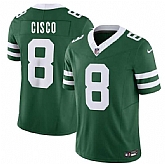 Men & Women & Youth New York Jets #8 Andre Cisco Green 2025 F.U.S.E. Vapor Untouchable Limited Stitched Jersey,baseball caps,new era cap wholesale,wholesale hats